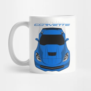 Corvette C7 - Blue Mug